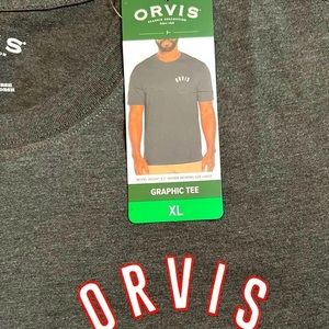 Orvis Short Sleeve Men T-shirt /  XL (Y-M1)